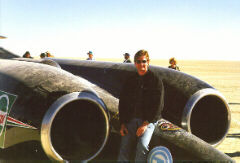 Sitting on ThrustSSC